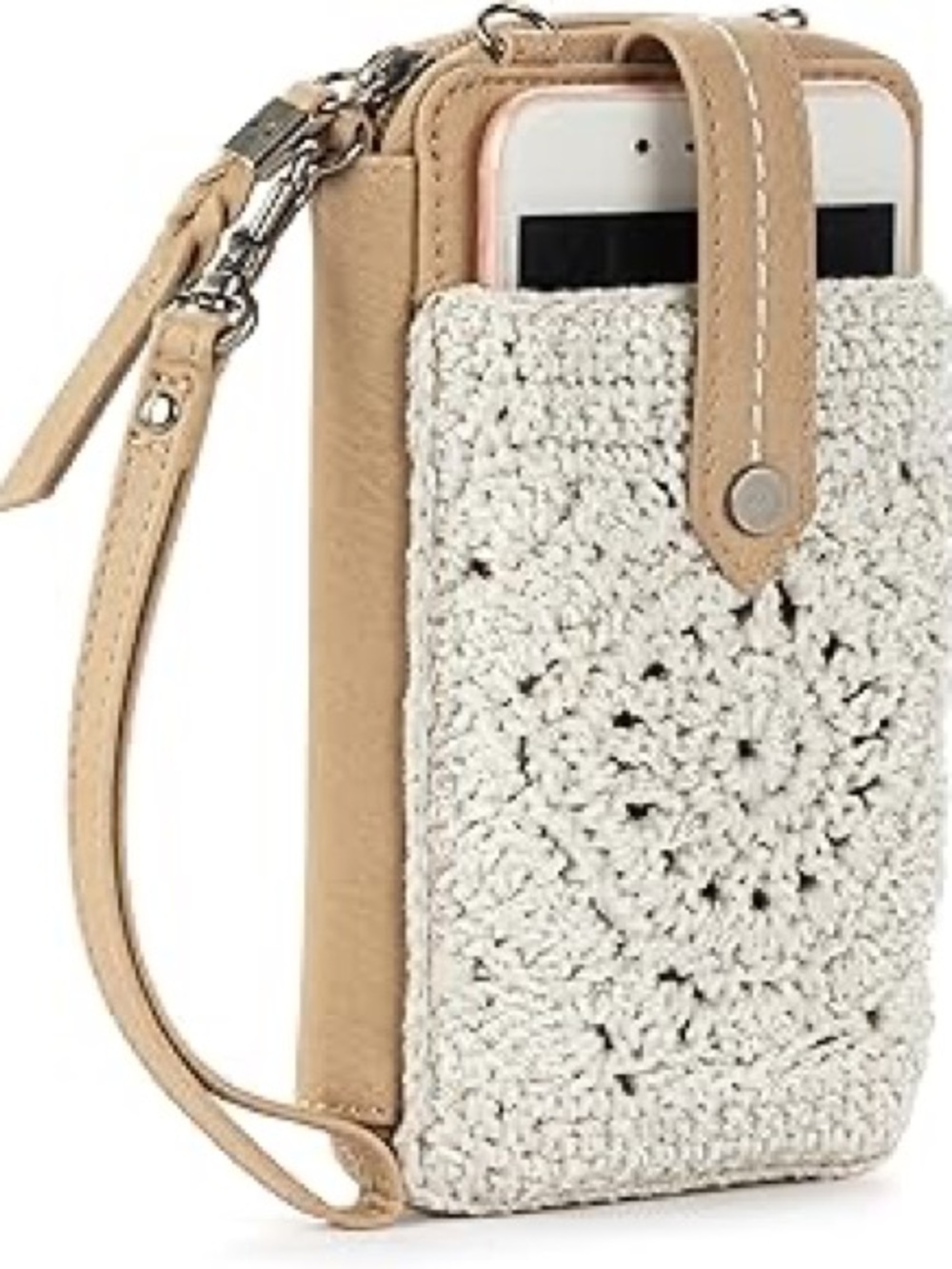 The Sak Silverlake Smartphone Crossbody in Crochet